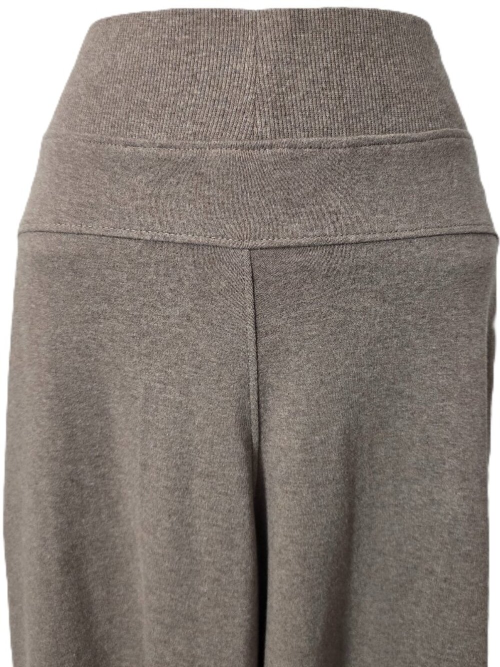 Pact Airplane Wide Leg Pants XS Organic Cotton Pintuck Sweats 2 PAIR Taupe Cream - Picture 6 of 14
